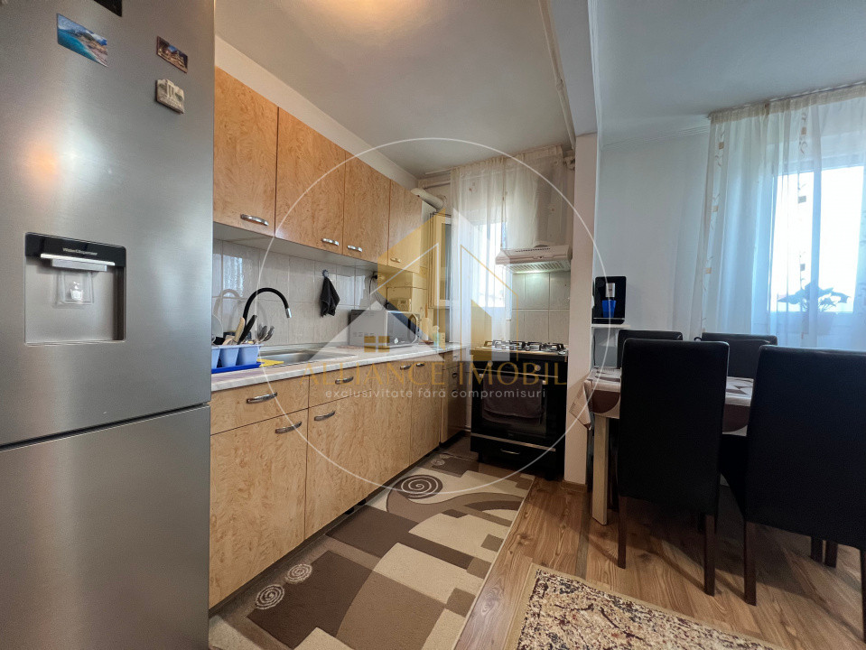  Apartament cu 2 camere, complet mobilat și utilat