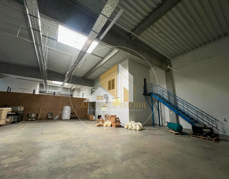 Spațiu industrial cu utilizare mixtă(producție ,depozit, birouri) – de închiriat