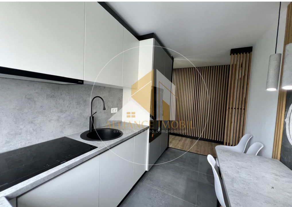  Închiriere apartament 2 camere, mobilat modern – B-dul Republicii