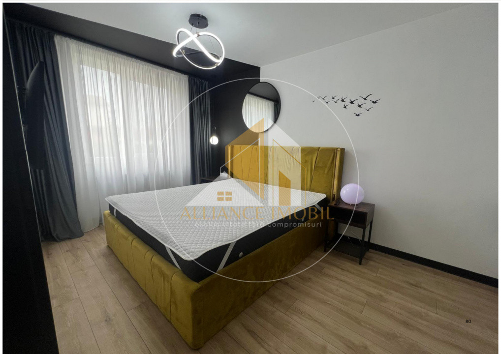  Închiriere apartament 2 camere, mobilat modern – B-dul Republicii