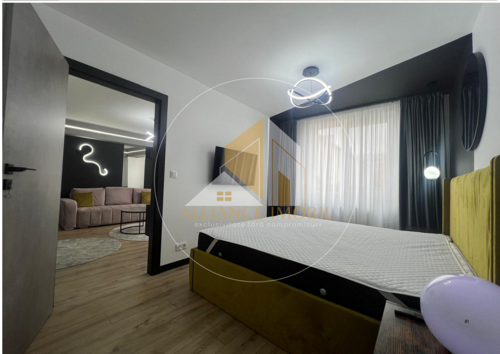  Închiriere apartament 2 camere, mobilat modern – B-dul Republicii