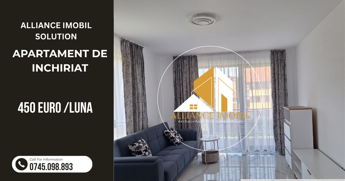 APARTAMENT DE INCHIRIAT  - 3 camere 
